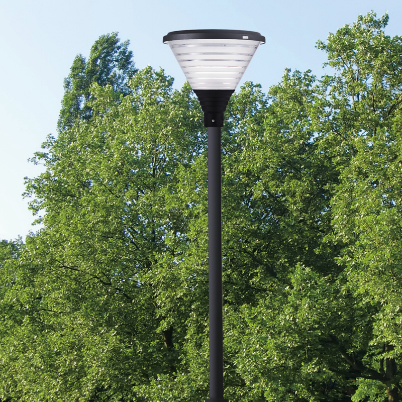 YMLED-6804 Geïntegreerde zonnepaneel aluminium buitenstraatverlichting YMLED-6804 Geïntegreerde zonnepaneel aluminium buitenstraatverlichting