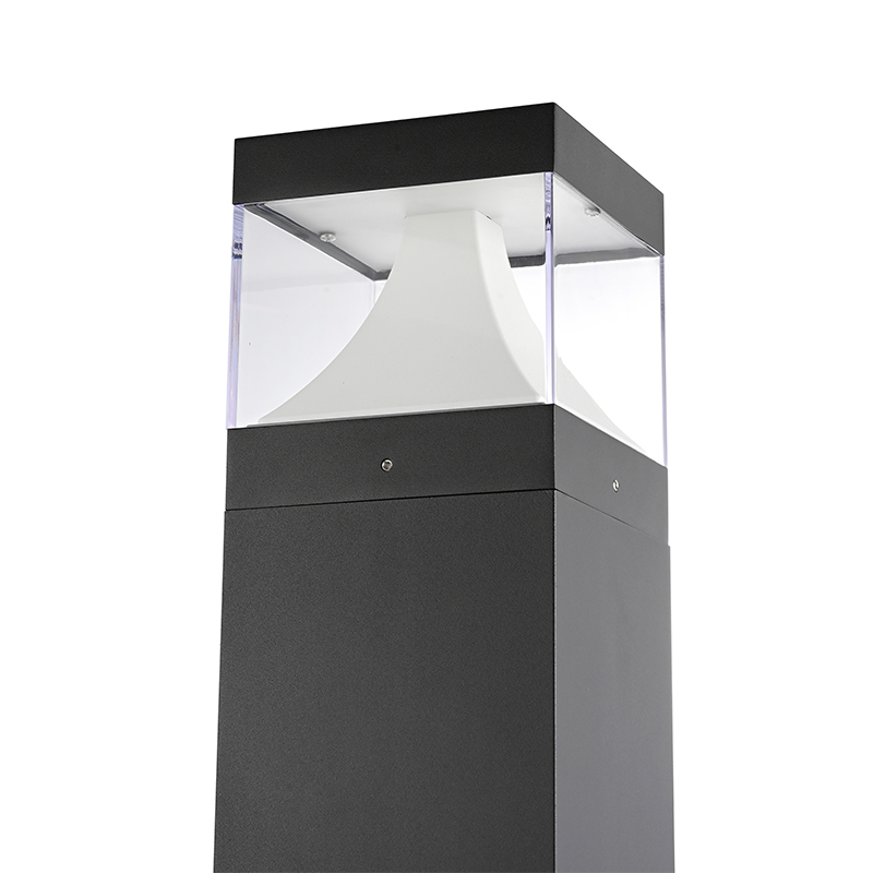 YMLED-6243 Vierkant model hete verkopende aluminium gazonverlichting