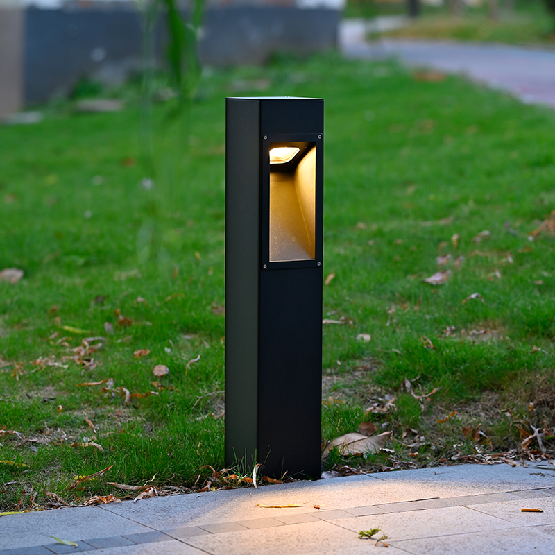 YMLED-6245 Nieuwe rechthoekige LED-bolderverlichting buiten IP65-lamp YMLED-6245 Nieuwe rechthoekige LED-bolderverlichting buiten IP65-lamp